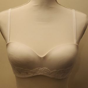 White VS Strapless Bra